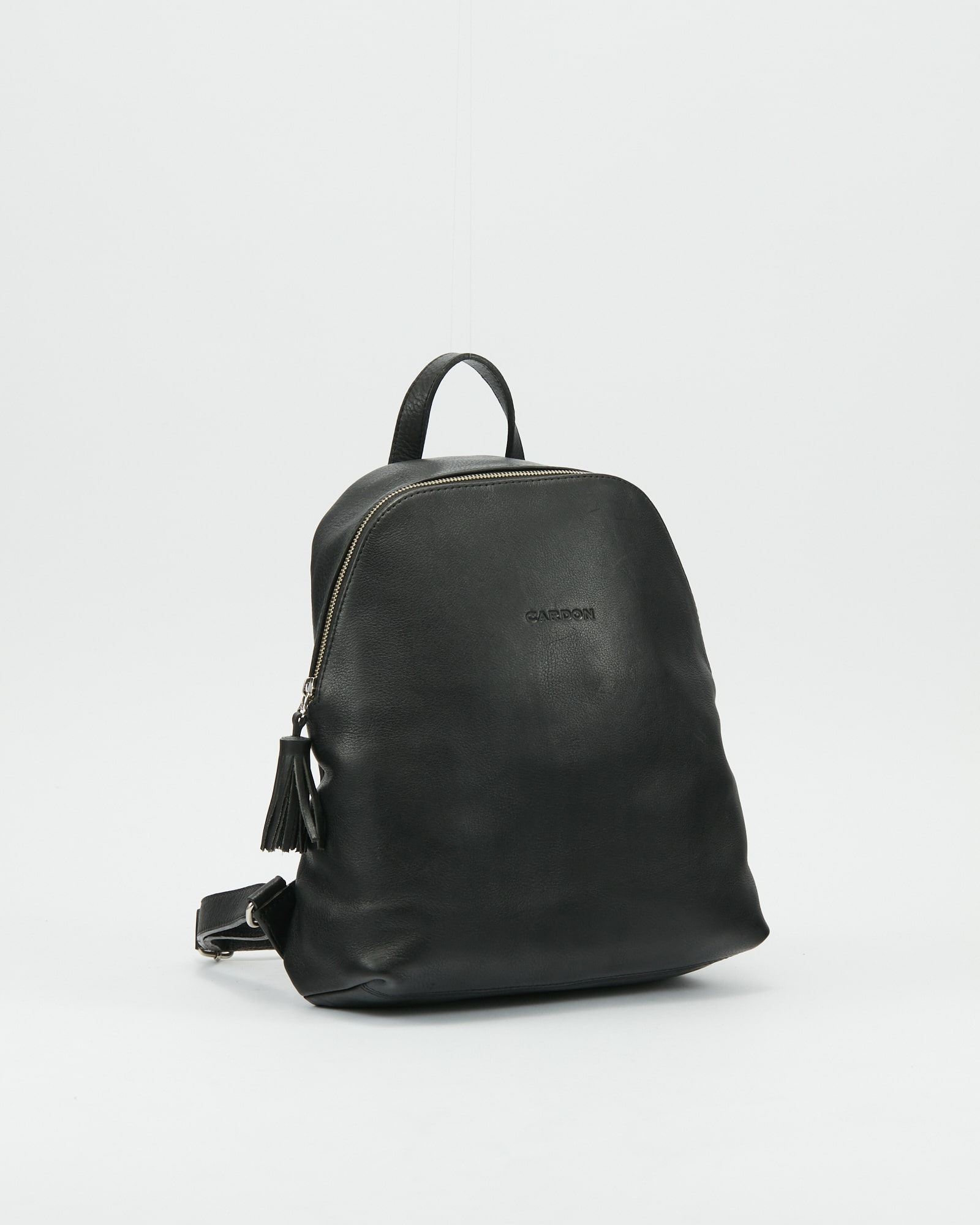 Mochila Negra Mochilas De Cuero Mujer Grandes Mochila Diana Negra